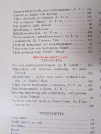 Nordisk boktryckare konst 1931 - sidottu vuosikerta