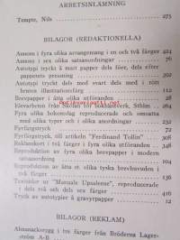 Nordisk boktryckare konst 1935 - sidottu vuosikerta