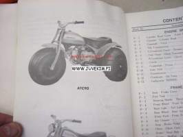 Honda ATC90, 90K1  motorcycle parts catalog -varaosaluettelo