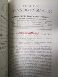 Nordisk kvinnogymnastik 1937 - sidottu vuosikerta