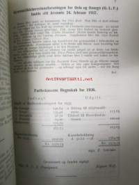 Nordisk kvinnogymnastik 1937 - sidottu vuosikerta