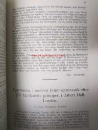 Nordisk kvinnogymnastik 1937 - sidottu vuosikerta