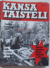 Kansa taisteli - miehet kertovat  1977 nr 9, Ilmavoimiemme lentokoneet 1918-1944, Tornion kaappaus, Viipuri heräsi elämään, Sotasairaalassa, kaksi lottadivisionaa