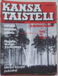 Kansa taisteli - miehet kertovat  1977 nr 12 - Viipurin kirkkojen vaiheita, rajalla suojajoukoissa, meni jouluviinat, Suomussalmella, Saksan sotavankina, Nikke Pärmi