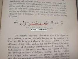 Skrifkonstens historia och utveckling från äldsta till senaste tid -kirjoitustaidon historia