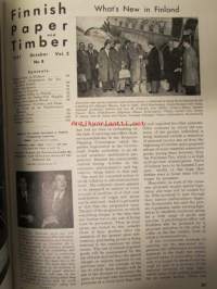 Finnish Paper and Timber 1951 -sidottu vuosikerta