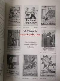 Tapaturmasuojelu 1933-34 -sidottu vuosikerta