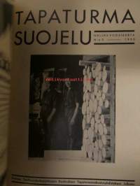 Tapaturmasuojelu 1933-34 -sidottu vuosikerta