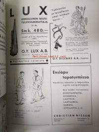 Tapaturmasuojelu 1937-38 -sidottu vuosikerta