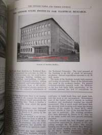 Finnish Paper and Timber Journal 1947 kuukausi raportit -sidottu vuosikerta