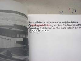 Sara Hildénin taidemuseo avajaisnäyttely 1979 -näyttelyluettelo