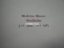 Henri Matisse Moderna Museet Stockholm 1984-1985 -näyttelyluettelo