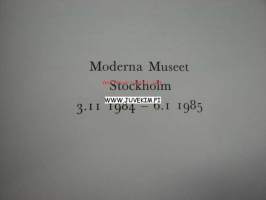Henri Matisse Moderna Museet Stockholm 1984-1985 -näyttelyluettelo