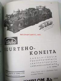 Suomen Paperi- ja Puutavaralehti / Pappers- och trävarutidskrift för Finland / The finnish paper and timber journal 1945, paperiteollisuuden ja puutavara-alan