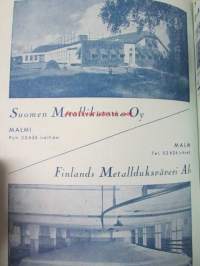 Suomen Paperi- ja Puutavaralehti / Pappers- och trävarutidskrift för Finland / The finnish paper and timber journal 1945, paperiteollisuuden ja puutavara-alan