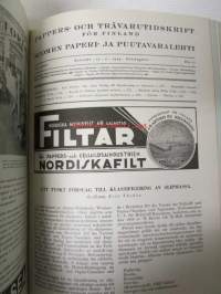 Suomen Paperi- ja Puutavaralehti / Pappers- och trävarutidskrift för Finland / The finnish paper and timber journal 1944, paperiteollisuuden ja puutavara-alan