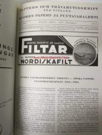 Suomen Paperi- ja Puutavaralehti / Pappers- och trävarutidskrift för Finland / The finnish paper and timber journal 1944, paperiteollisuuden ja puutavara-alan