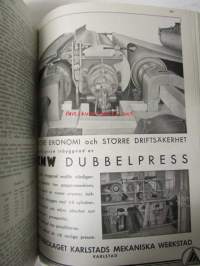 Suomen Paperi- ja Puutavaralehti / Pappers- och trävarutidskrift för Finland / The finnish paper and timber journal 1943, paperiteollisuuden ja puutavara-alan