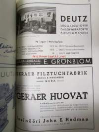 Suomen Paperi- ja Puutavaralehti / Pappers- och trävarutidskrift för Finland / The finnish paper and timber journal 1941, paperiteollisuuden ja puutavara-alan