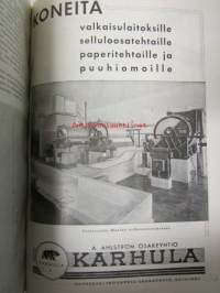 Suomen Paperi- ja Puutavaralehti / Pappers- och trävarutidskrift för Finland / The finnish paper and timber journal 1948, paperiteollisuuden ja puutavara-alan