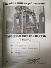 Suomen Paperi- ja Puutavaralehti / Pappers- och trävarutidskrift för Finland / The finnish paper and timber journal 1947, paperiteollisuuden ja puutavara-alan