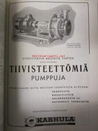 Suomen Paperi- ja Puutavaralehti / Pappers- och trävarutidskrift för Finland / The finnish paper and timber journal 1947, paperiteollisuuden ja puutavara-alan