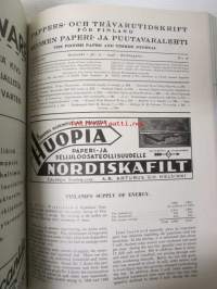 Suomen Paperi- ja Puutavaralehti / Pappers- och trävarutidskrift för Finland / The finnish paper and timber journal 1946, paperiteollisuuden ja puutavara-alan