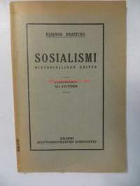 Sosialismi- historiallinen esitys