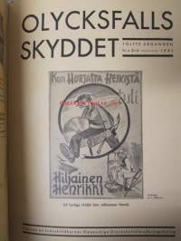 Olycksfallsskyddet 1941 / Tapaturmasuojelu -sidottu vuosikerta -annual volume