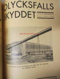 Olycksfallsskyddet 1941 / Tapaturmasuojelu -sidottu vuosikerta -annual volume