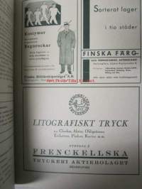 Teknikervärlden 1935 -sidottu vuosikerta