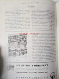 Teknikervärlden 1935 -sidottu vuosikerta