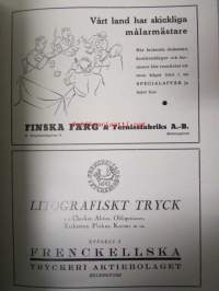 Teknikervärlden 1937 -sidottu vuosikerta