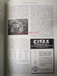 Teknikervärlden 1937 -sidottu vuosikerta