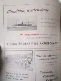 Teknikervärlden 1939 -sidottu vuosikerta