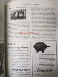 Teknikervärlden 1944-45 -sidottu vuosikerta