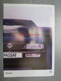 Volkswagen Passat -myyntiesite  (kuvassa t.sin auto) Heinäkuu 1995