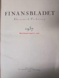 Finansbladet 1938 -sidottu vuosikerta