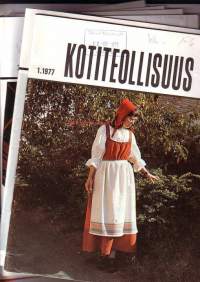 Kotiteollisuus 1977 vuosikerta (6 numeroa)