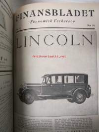 Finansbladet 1929 -sidottu vuosikerta