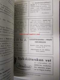 Epione 1945 - Suomen Sairaanhoitajanyhdistys / Sjuksköterskeföreningen i Finland, suomen- ja ruotsinkielinen jäsenlehti -sidottu vuosikerta