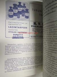 Epione 1945 - Suomen Sairaanhoitajanyhdistys / Sjuksköterskeföreningen i Finland, suomen- ja ruotsinkielinen jäsenlehti -sidottu vuosikerta