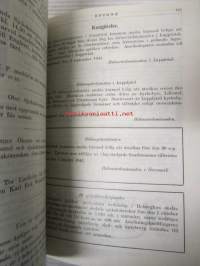 Epione 1945 - Suomen Sairaanhoitajanyhdistys / Sjuksköterskeföreningen i Finland, suomen- ja ruotsinkielinen jäsenlehti -sidottu vuosikerta