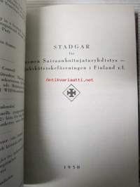 Epione 1950 - Suomen Sairaanhoitajanyhdistys / Sjuksköterskeföreningen i Finland, suomen- ja ruotsinkielinen jäsenlehti -sidottu vuosikerta