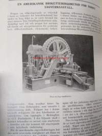 Forstlig Tidskrift 1934, metsäalan ammattilehti -sidottu vuosikerta