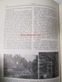 Forstlig Tidskrift 1934, metsäalan ammattilehti -sidottu vuosikerta