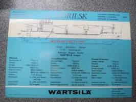 NORILSK - Built by Wärtsilä -telakkakortti