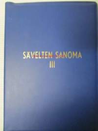 Sävelten sanoma nr 3 - Lauluja kitarakuoroille ja sekakuoroille