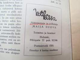 Kotikissa 1947 nr 5, sis. mm. seur. artikkelit; Opiskelija-avioliitot - Hyvä vai paha?Martti Piha - Kaukomatka taikatarjottimella, A. Molnár - Avioliiton