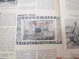 Kotikissa 1947 nr 5, sis. mm. seur. artikkelit; Opiskelija-avioliitot - Hyvä vai paha?Martti Piha - Kaukomatka taikatarjottimella, A. Molnár - Avioliiton